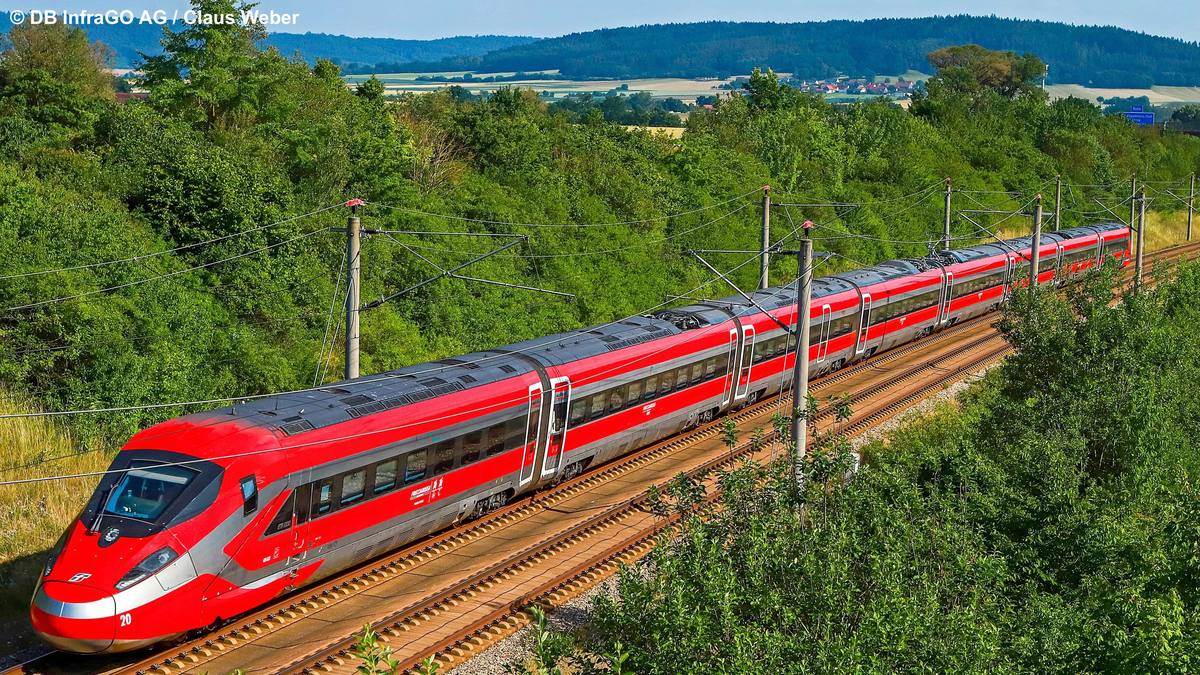 Frecciarossa startet Probefahrten in Deutschland