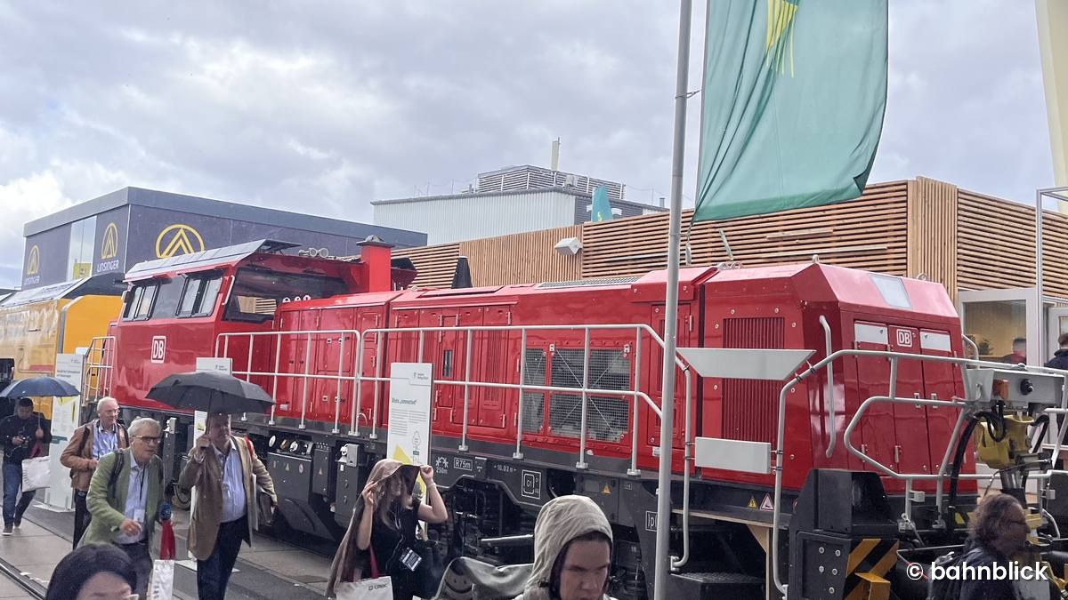 Die Vossloh Modula BDD – und es fängt an zu regnen...