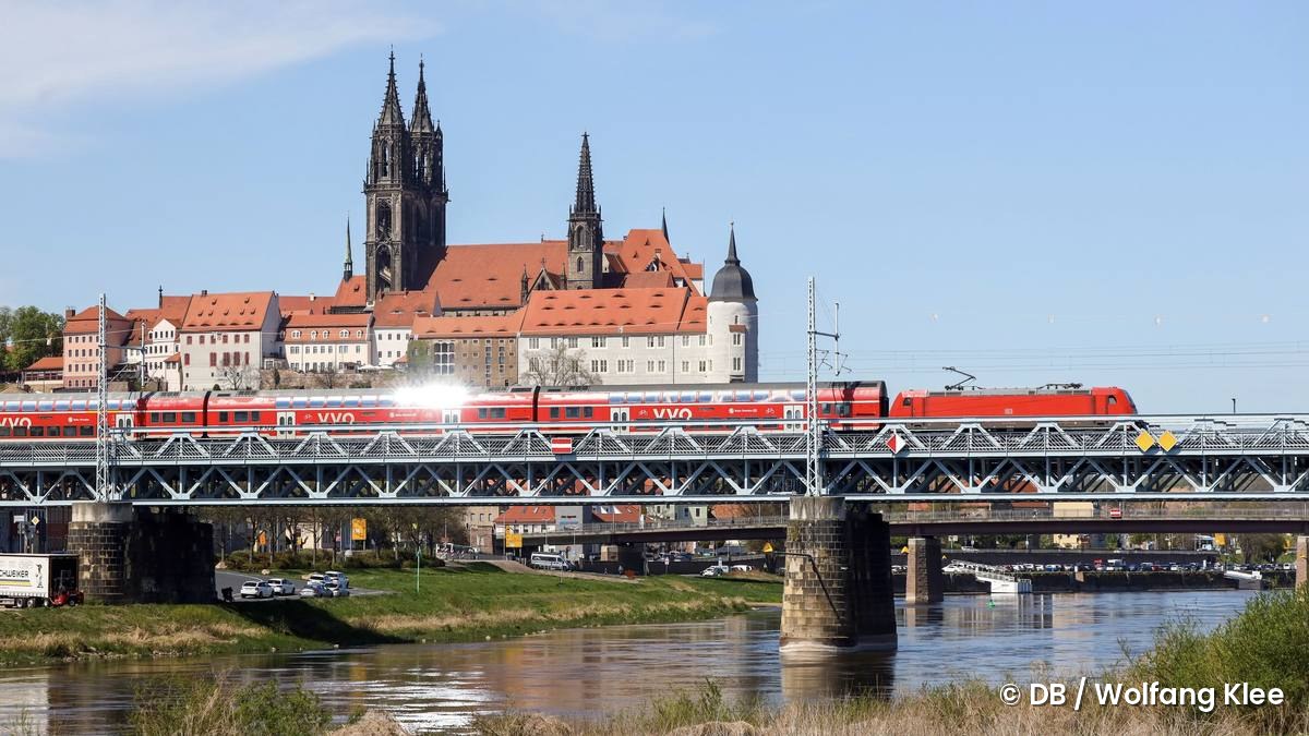 Die S-Bahn Dresden in Meißen