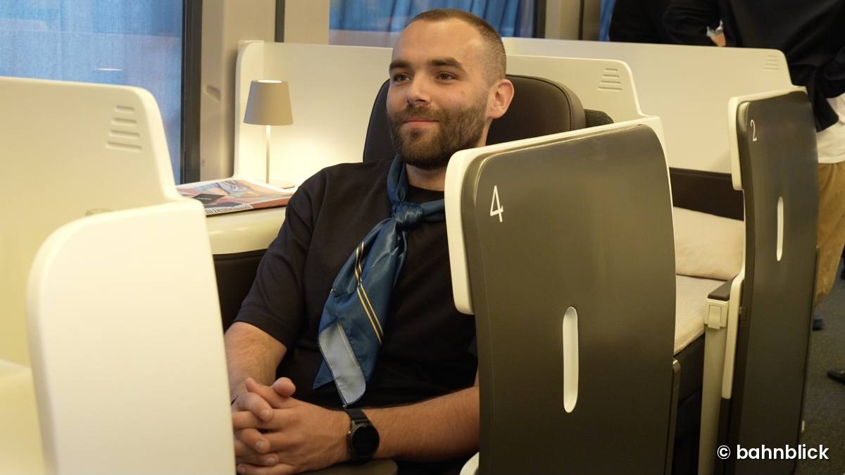 Thibault Constant im neuen NOX-Nachtzug