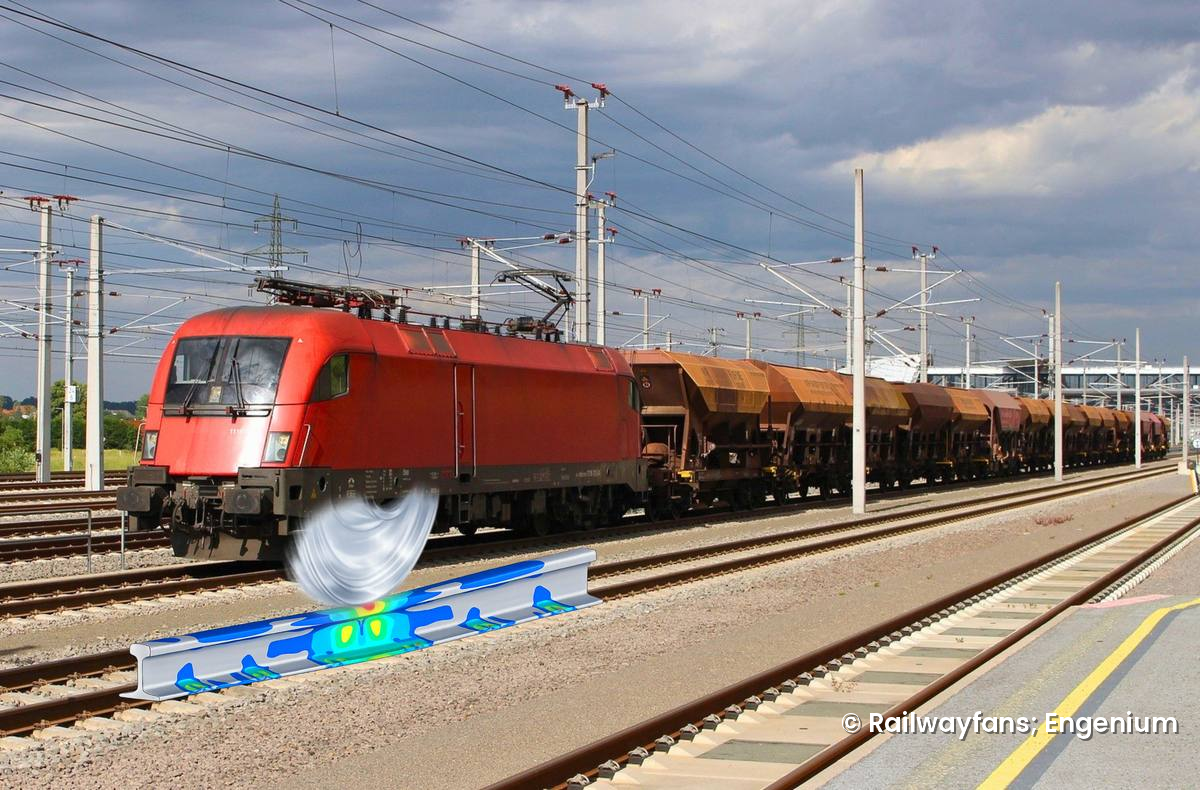 Wie Engenium mit railTRAQ Radlasten im Betrieb messen kann