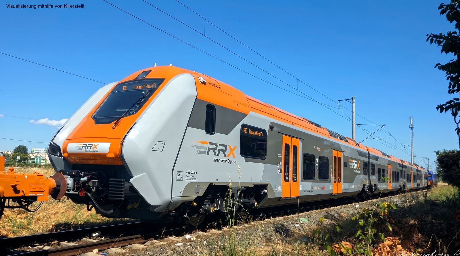 Premiere im RRX-Netz: Hitachi und Stadlers KISS Mix kommen nach NRW